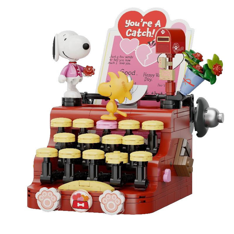 Peanuts - Snoopy Retro Time Schreibmaschine