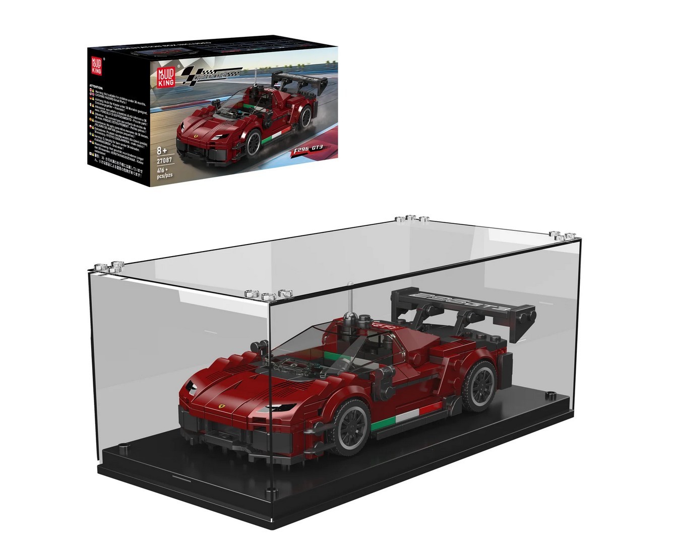 F296 GT3 mit Displaybox F296 GT3 mit Displaybox