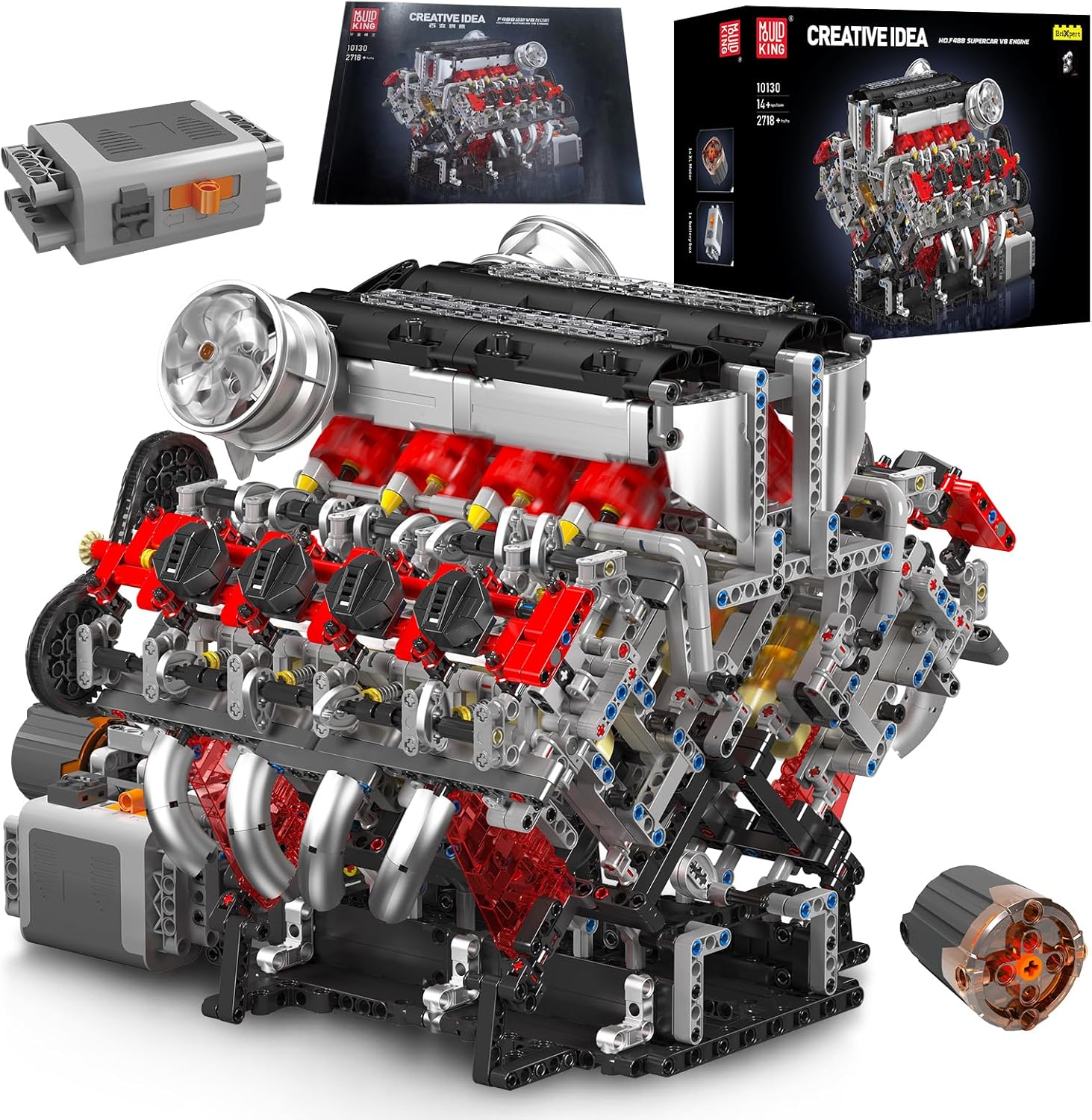 F488 V8-Motor