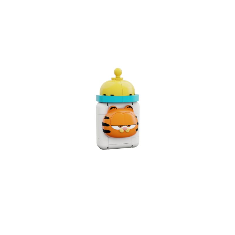 Garfield Kühlschrankmagnet - Baby Flasche