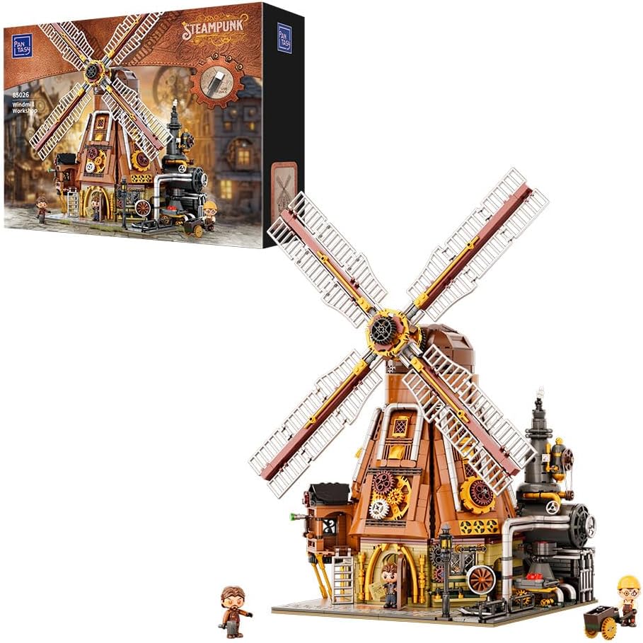 Steampunk Windmühle