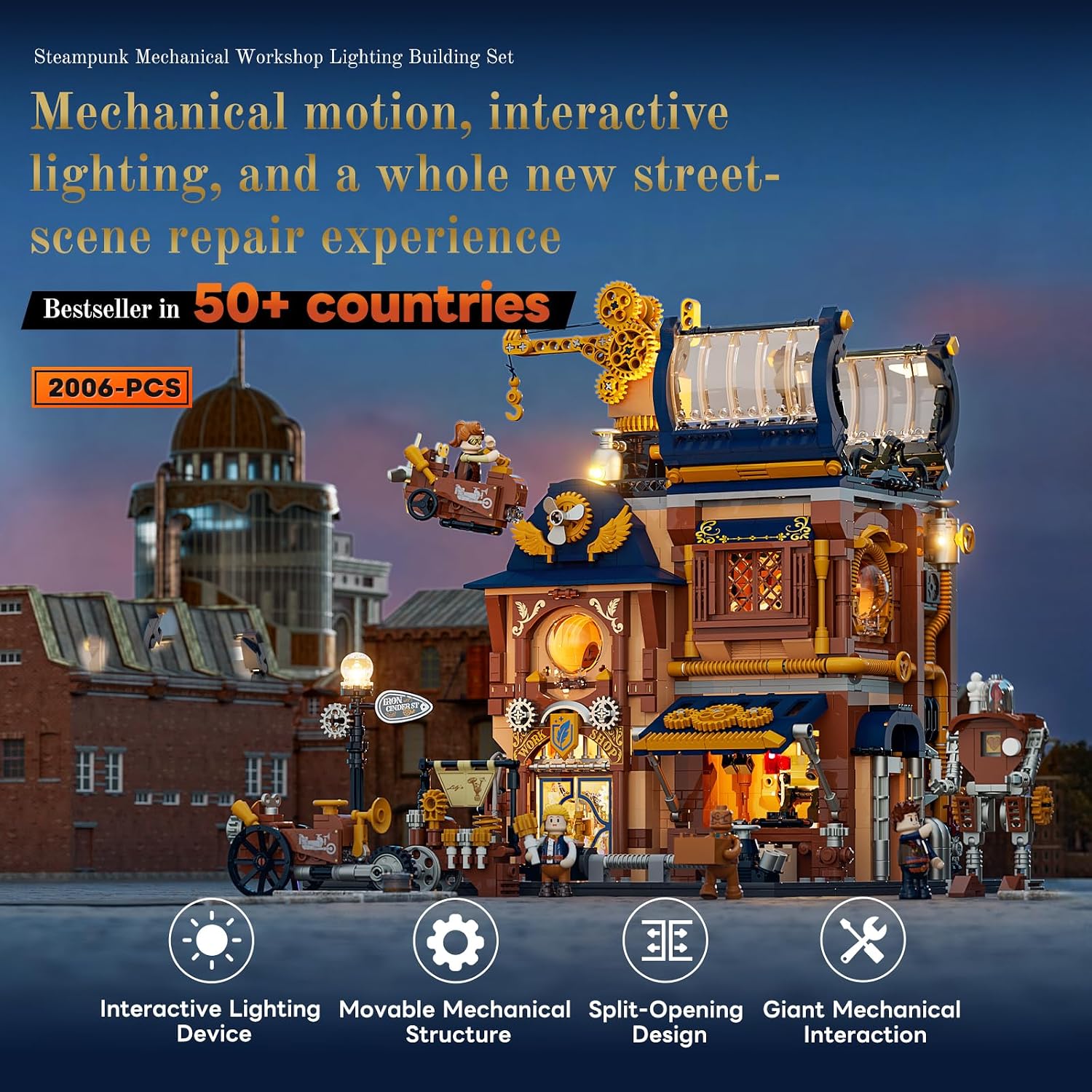 Steampunk Mechanical Workshop