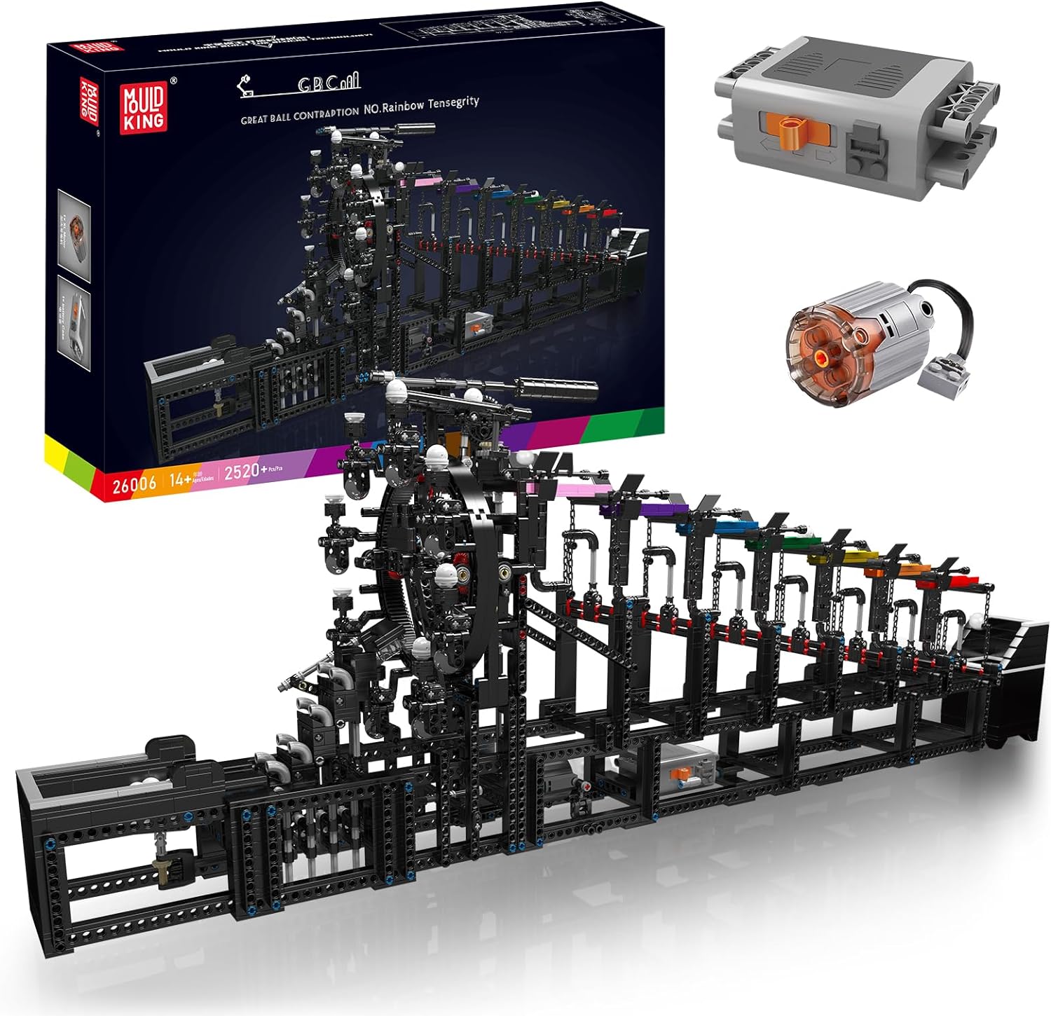 Rainbow Tensegrity (Murmelbahn) Rainbow Tensegrity (Murmelbahn)