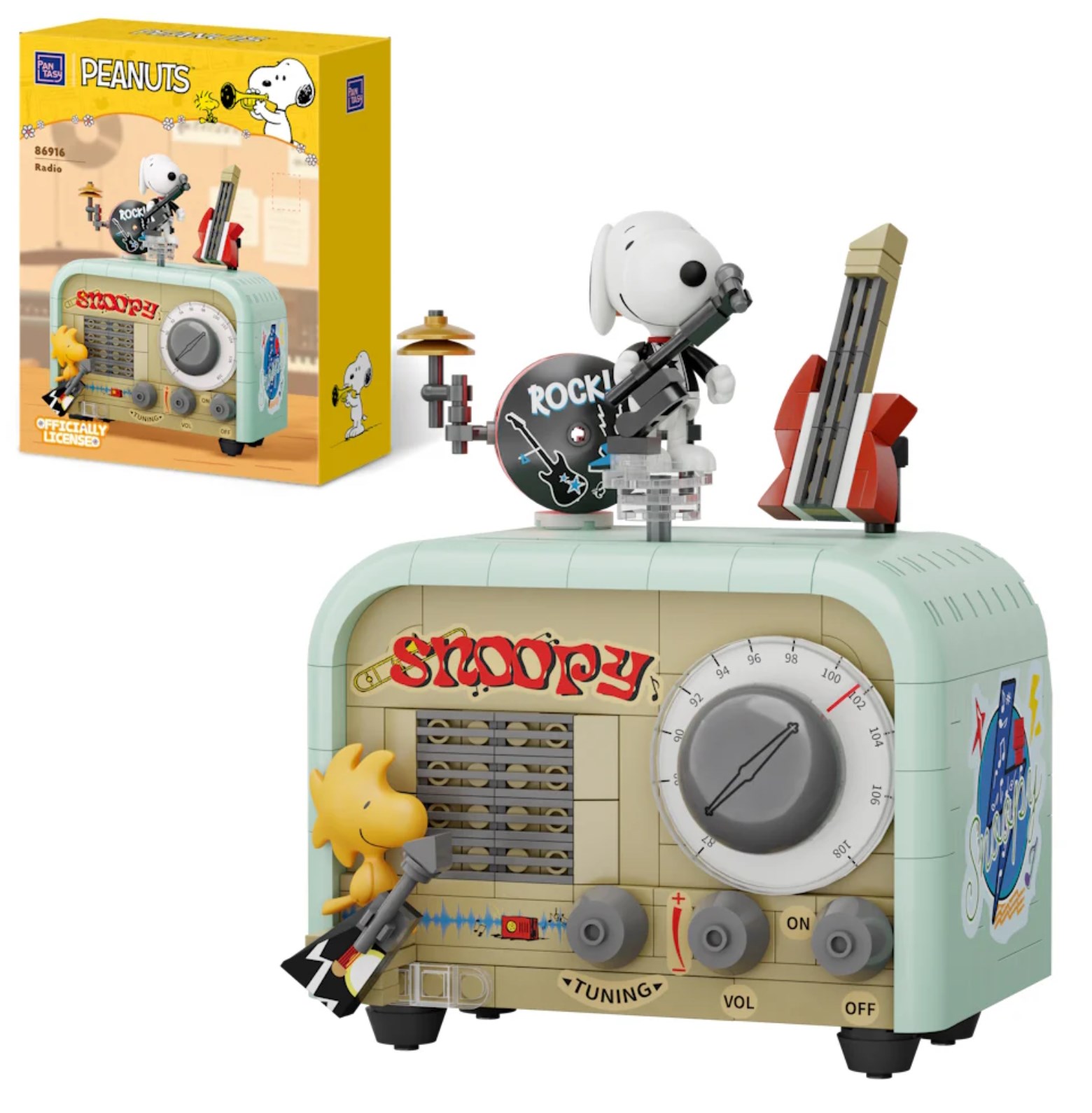 Peanuts - Snoopy Retro Time Radio