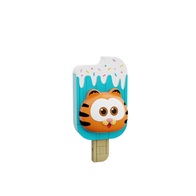 Garfield Kühlschrankmagnet - Eis am Stiel